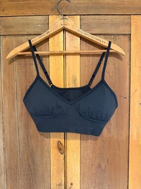 Lululemon Ebb To Streets Sports Bra, Black Size 12